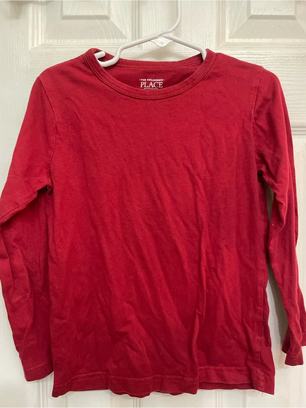 The Children's Place Bright Red Long Sleeve Tee